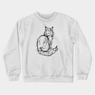 Kitty Gesture Crewneck Sweatshirt